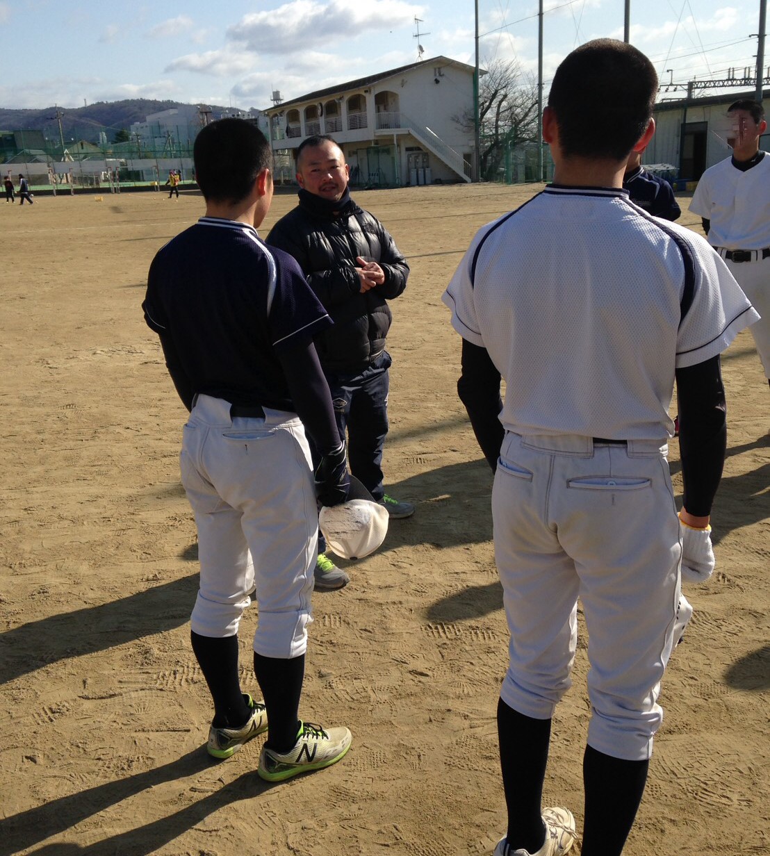 兵庫県の高校野球部へのトレーニング指導