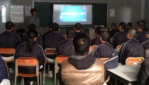 野球部での栄養講演会