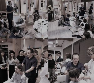 美容室での講師活動