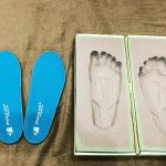 ソフトテニスの選手にオーダーメイドのインソールを作成