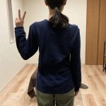 結婚式にむけて姿勢調整