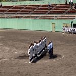チームトレーナーとしてサポートをしている鹿児島実業高校軟式野球部が県予選優勝