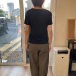 前かがみの姿勢をとることが多い職業の方が来店