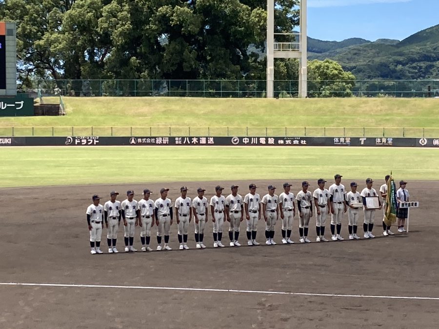 8月23日から鹿児島実業高校軟式野球部の全国大会に帯同します